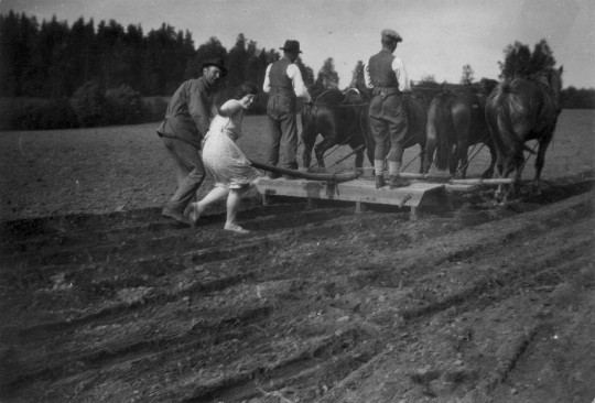 Sigrid och Olle
i Krövla 1930